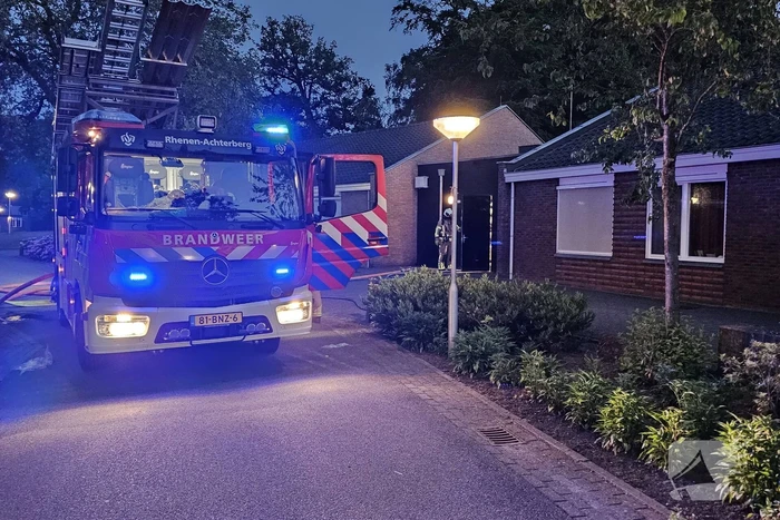 Rook van barbecue zorgt voor melding gebouwbrand