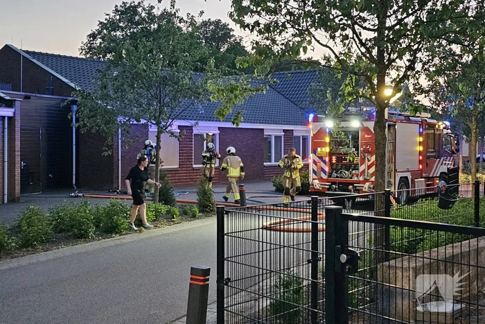 Rook van barbecue zorgt voor melding gebouwbrand