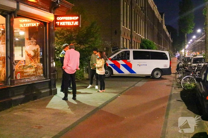 Overval op coffeeshop