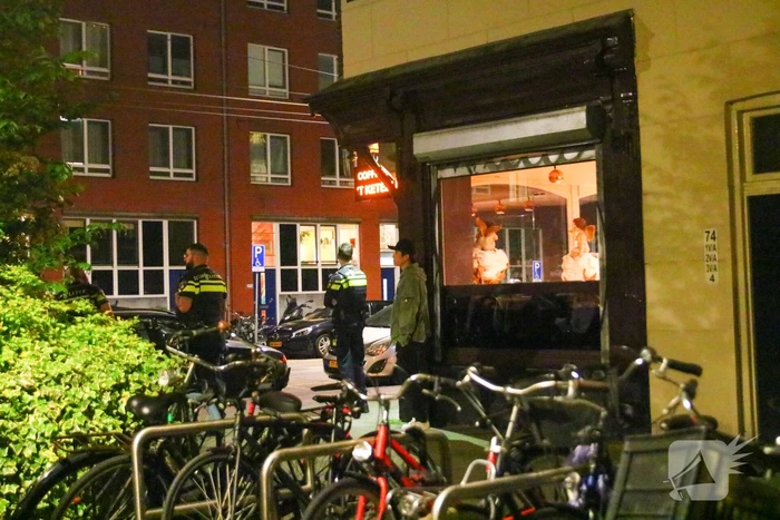 Overval op coffeeshop