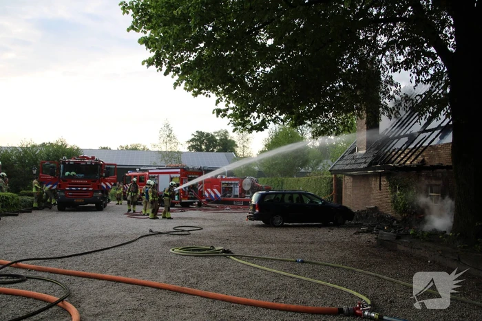 Schuur van restaurant verwoest door brand