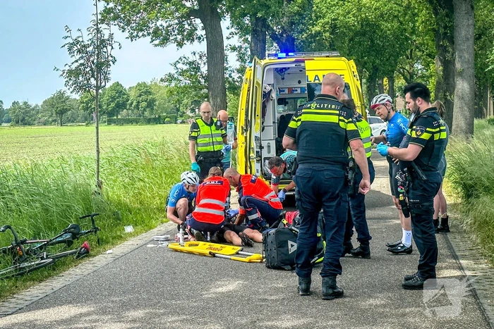Wielrenner ernstig gewond na verkeersruzie