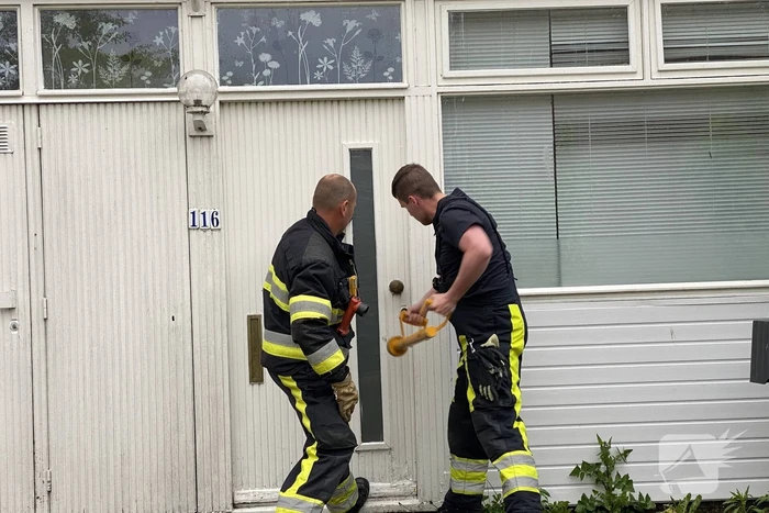 Wietkwekerij aangetroffen na melding wateroverlast