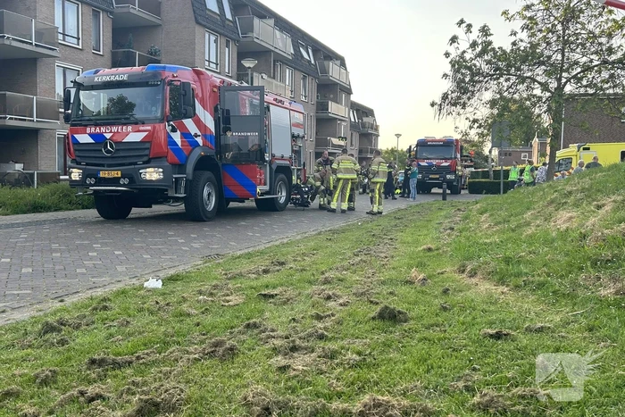 Appartementencomplex ontruimd vanwege hevige brand
