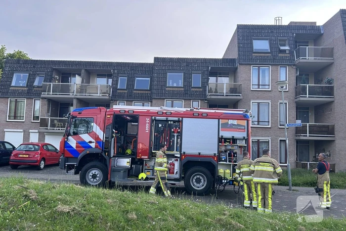 Appartementencomplex ontruimd vanwege hevige brand