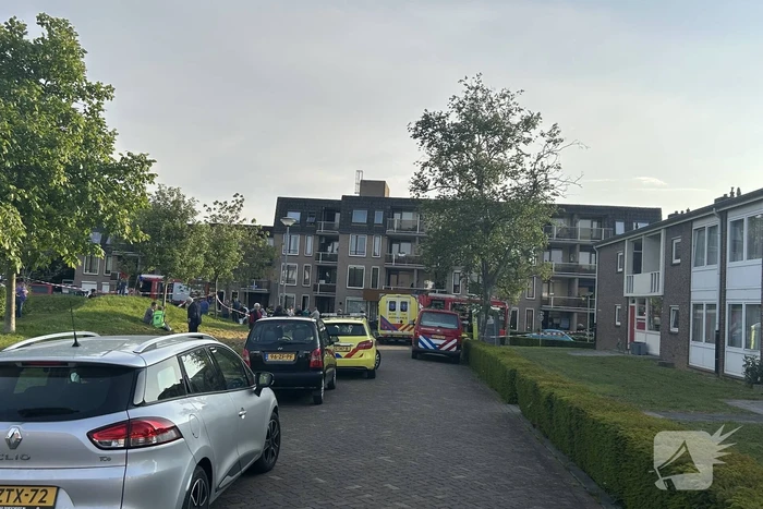 Appartementencomplex ontruimd vanwege hevige brand