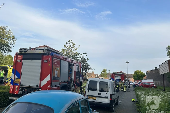 Appartementencomplex ontruimd vanwege hevige brand