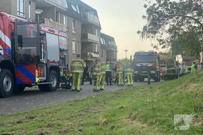 Appartementencomplex ontruimd vanwege hevige brand