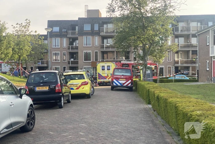 Appartementencomplex ontruimd vanwege hevige brand