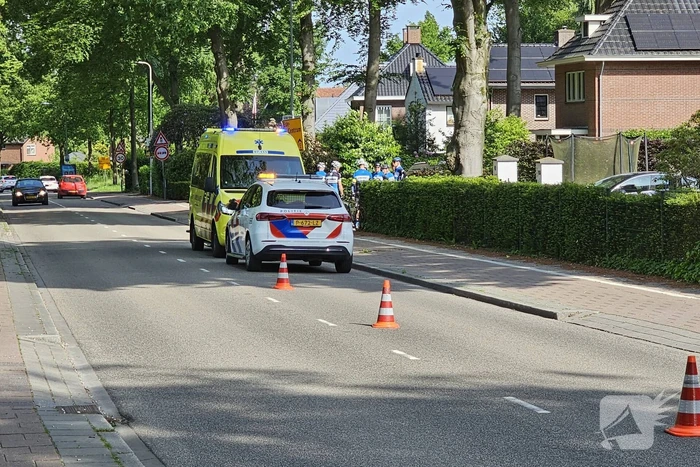 Wielrenner gewond na val