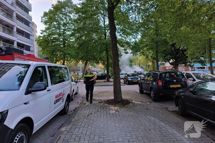 Containerbrand snel onder controle