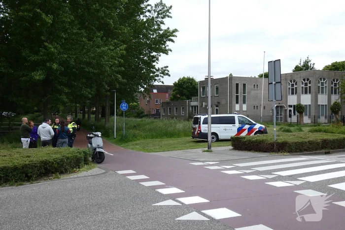 Scooterrijder in botsing met elektrische step