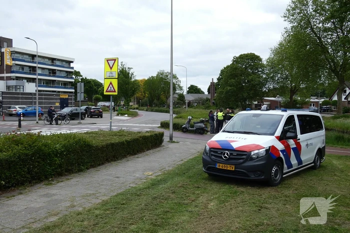 Scooterrijder in botsing met elektrische step