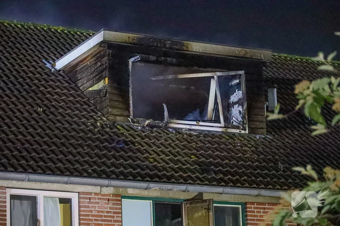 Woning onbewoonbaar door grote brand