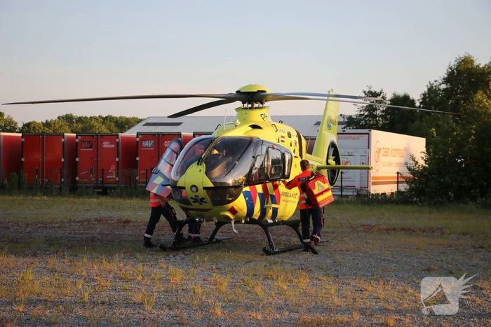 Traumahelikopter ingezet bij hotel