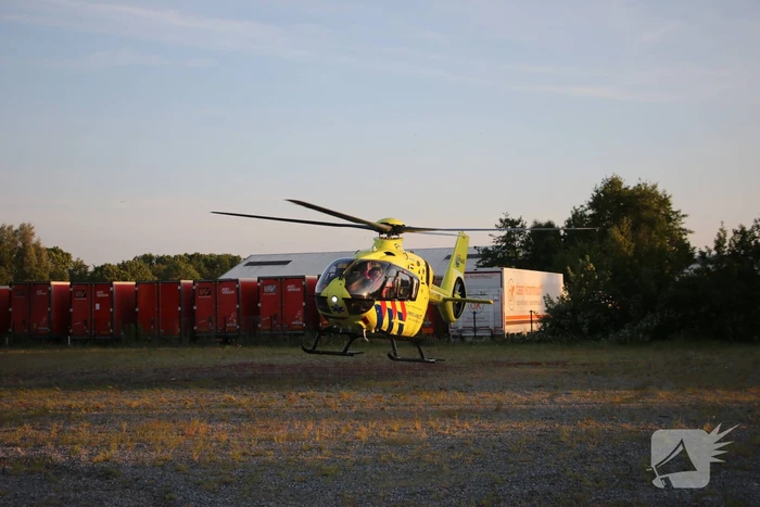 Traumahelikopter ingezet bij hotel
