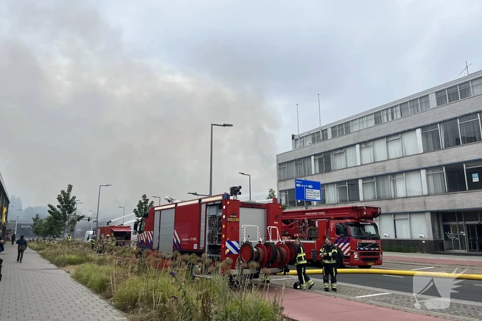 NL-Alert uitgestuurd vanwege zeer grote brand