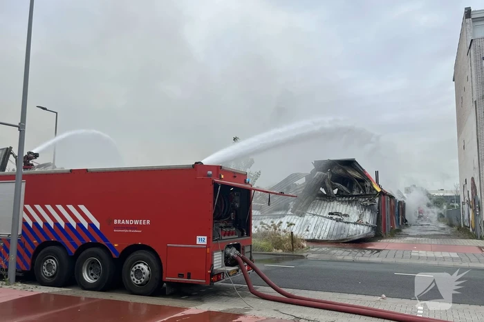 NL-Alert uitgestuurd vanwege zeer grote brand