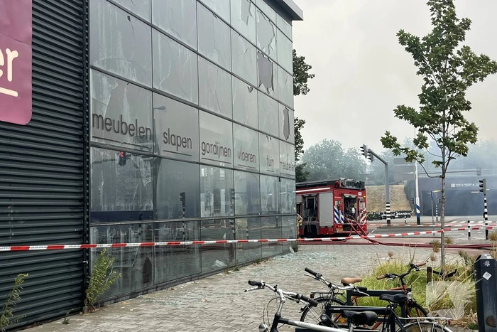 NL-Alert uitgestuurd vanwege zeer grote brand