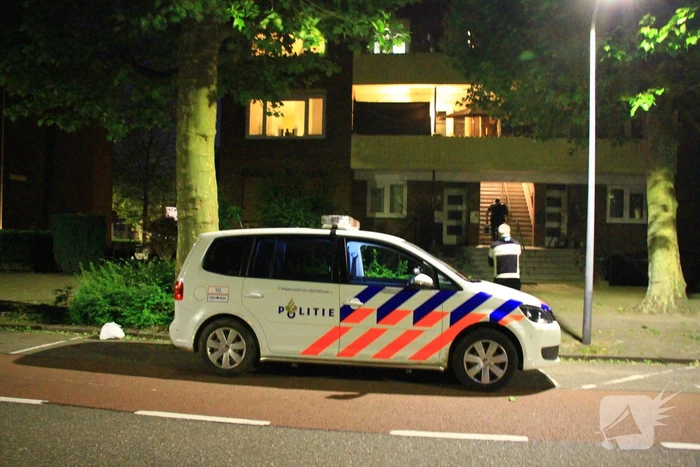 Aanhouding na inval in woning