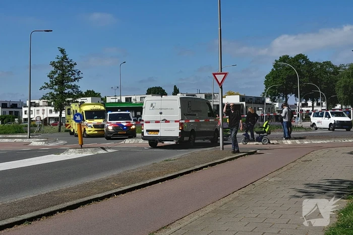Overstekende fietser loopt letsel op