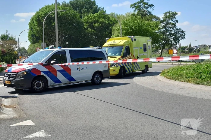 Overstekende fietser loopt letsel op