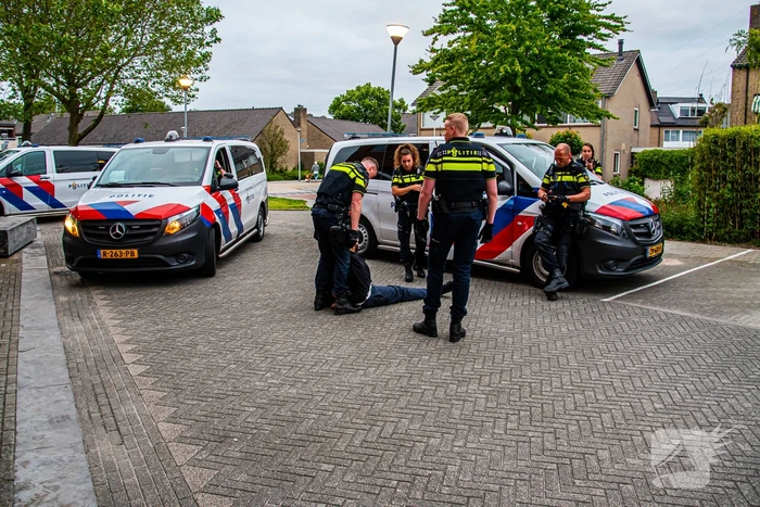 Aanhouding na verdachte situatie bij verzorgingshuis