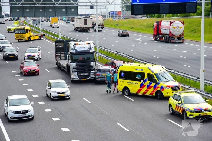 ongeval rijksweg a15 rotterdam