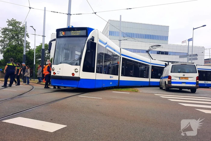 Tramverkeer ontregeld na ongeval