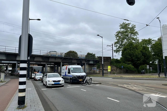 Tramverkeer ontregeld na ongeval