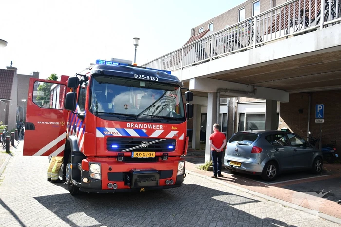 Brandweer ramt deur in voor pannetje met eitjes