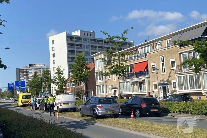Meerdere personenauto's betrokken bij ongeval