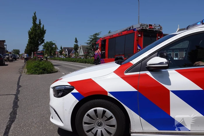 Schuurbrand slaat over naar woning