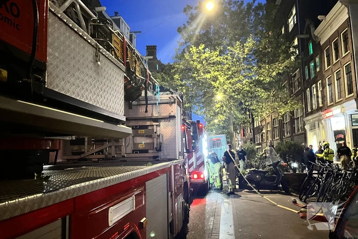 Brand in binnenplaats