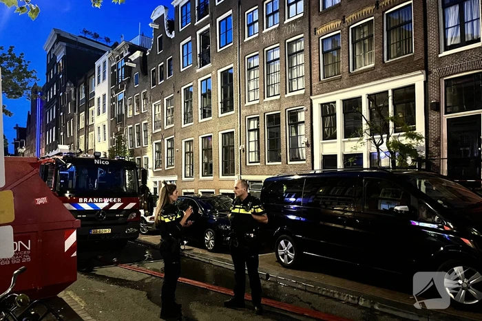Brand in binnenplaats