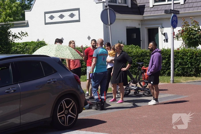 Persoon op elektrische fiets aangereden door automobilist