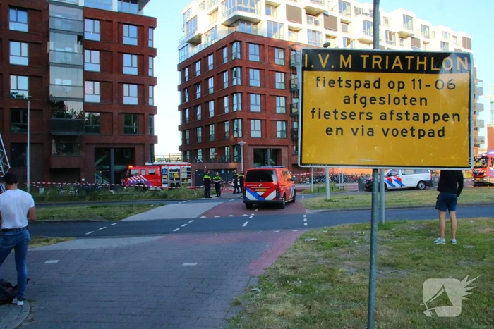 Uitslaande brand bij appartenmentencompex