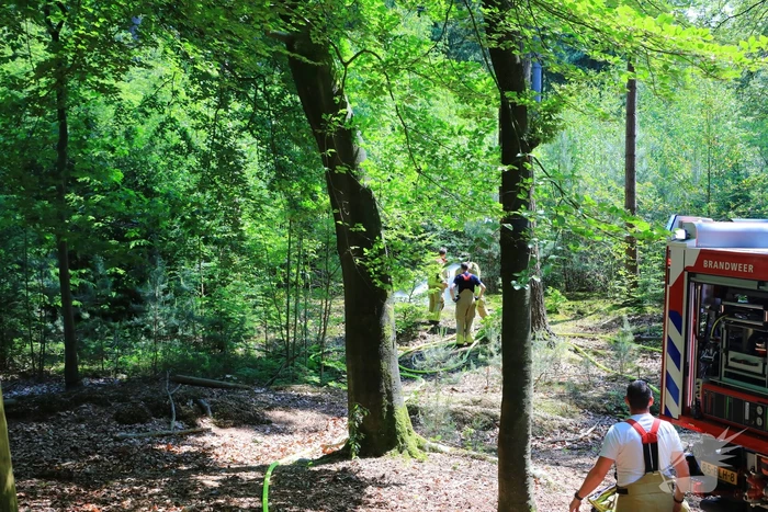 Flinke brand in natuurgebied Birkhoven
