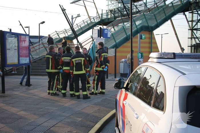 Treinverkeer gestremd wegens medische noodsituatie, traumahelikopter ingezet