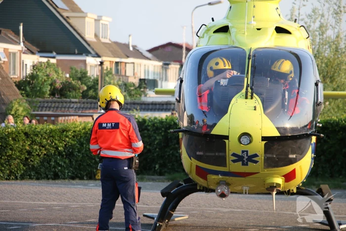 Treinverkeer gestremd wegens medische noodsituatie, traumahelikopter ingezet