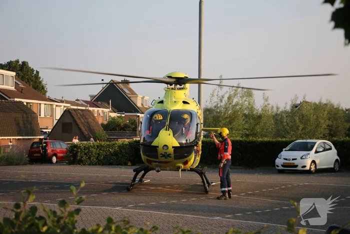 Treinverkeer gestremd wegens medische noodsituatie, traumahelikopter ingezet