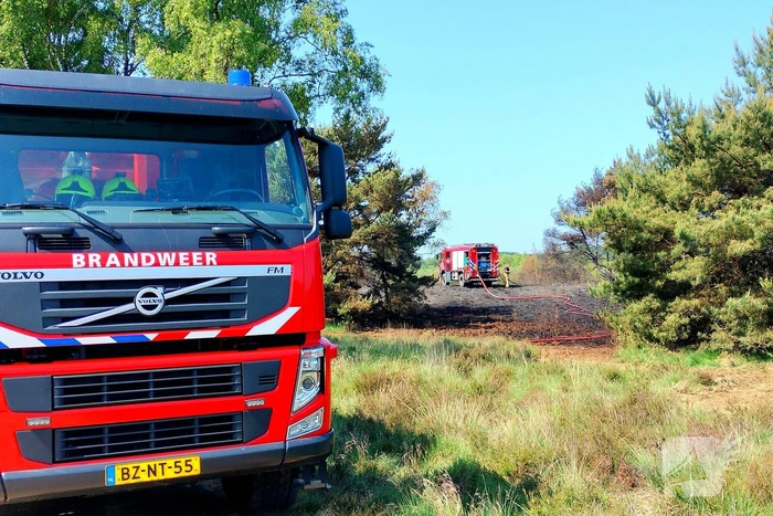 Opnieuw brand in natuurgebied