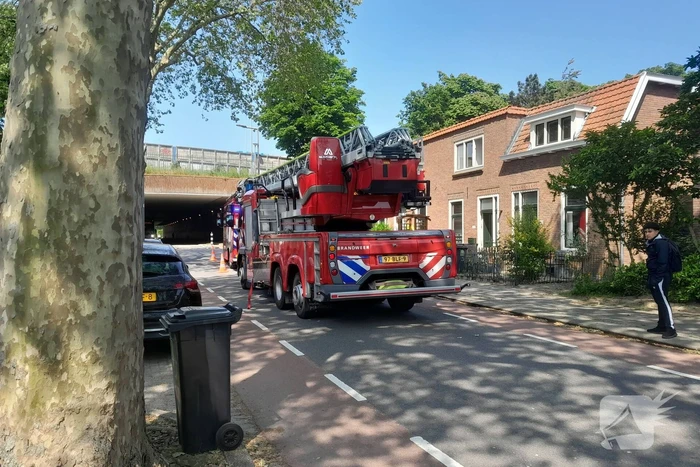 Snelle actie voorkomt ernstige schade bij keukenbrand