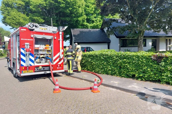 Kortsluiting in warmwaterboiler veroorzaakt brand