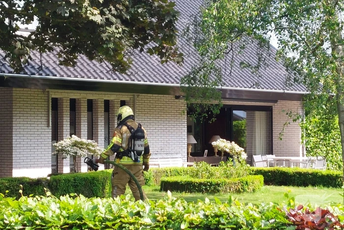 Kortsluiting in warmwaterboiler veroorzaakt brand