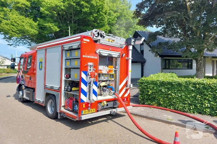Kortsluiting in warmwaterboiler veroorzaakt brand