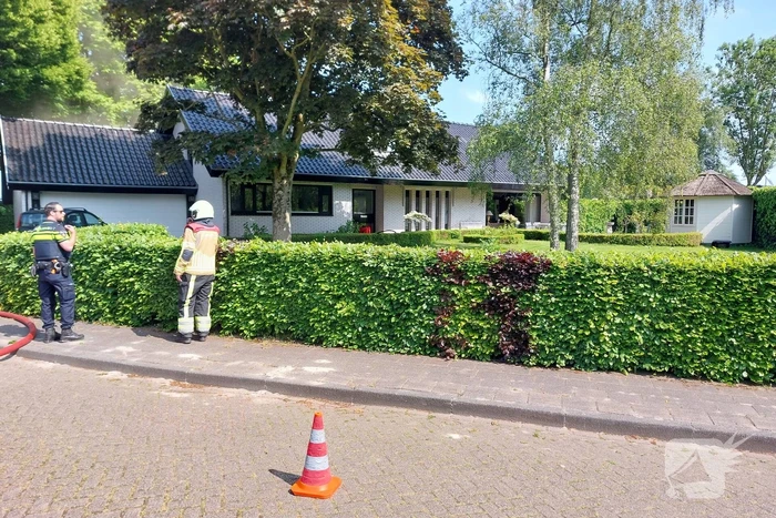Kortsluiting in warmwaterboiler veroorzaakt brand