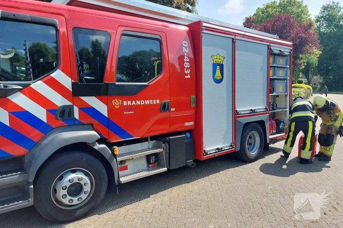Kortsluiting in warmwaterboiler veroorzaakt brand