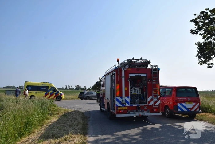 Gewonde bij frontale botsing