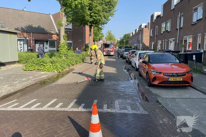 Brand in schuur snel onder controle